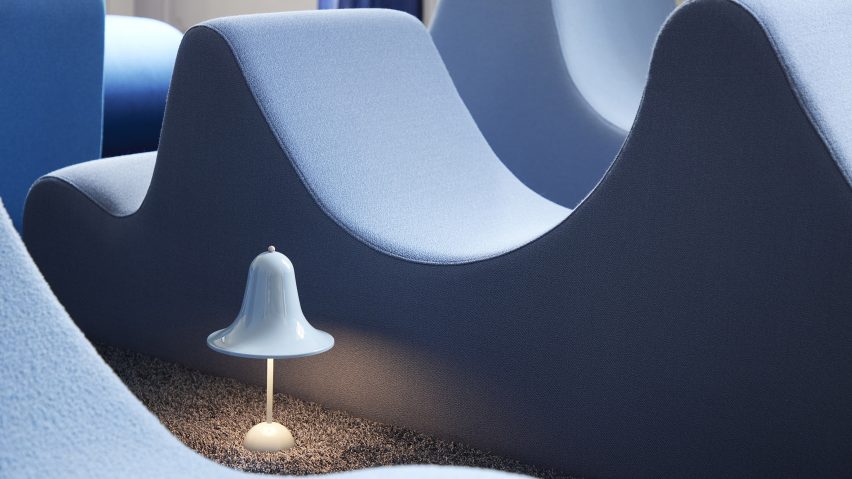 Pantop lamp by Verner Panton for Verpan