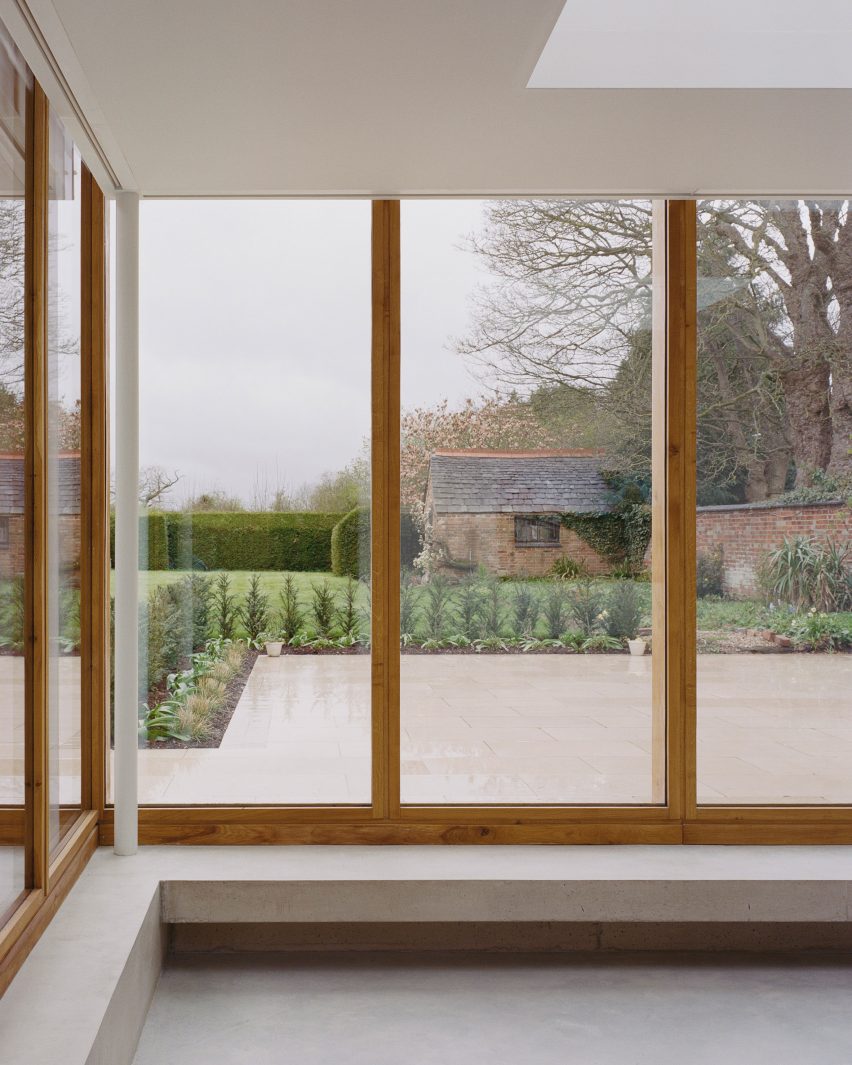 Interior of Pergola House by Will Gamble Architects