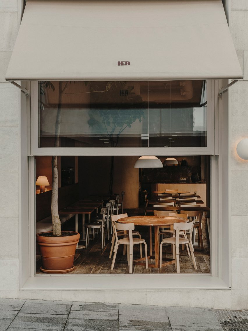 Plantea Estudio's Hermosilla restaurant in Madrid