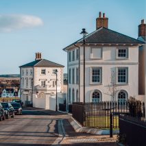 Poundbury estate in Dorset