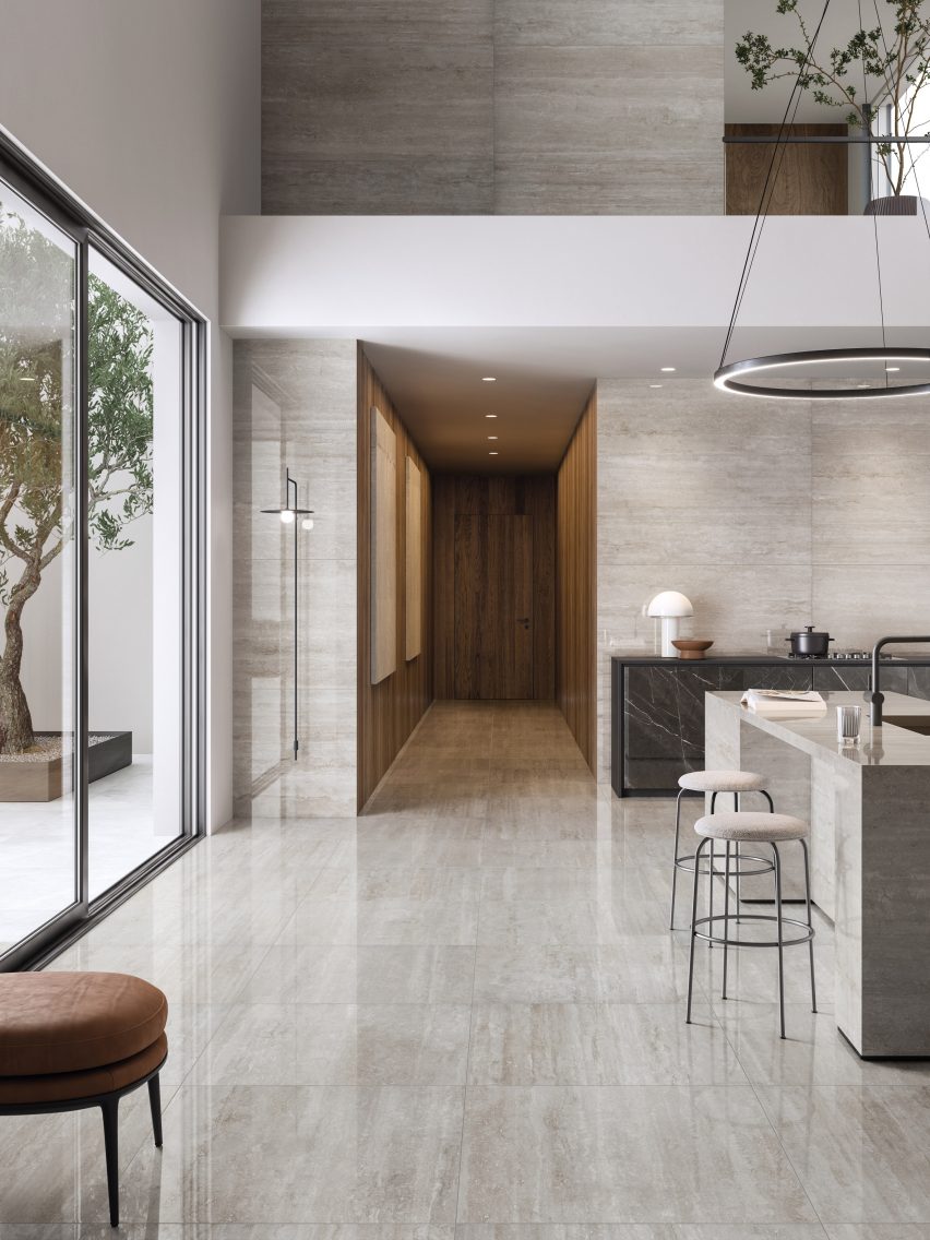 An interior with Ceramiche Refin tiles