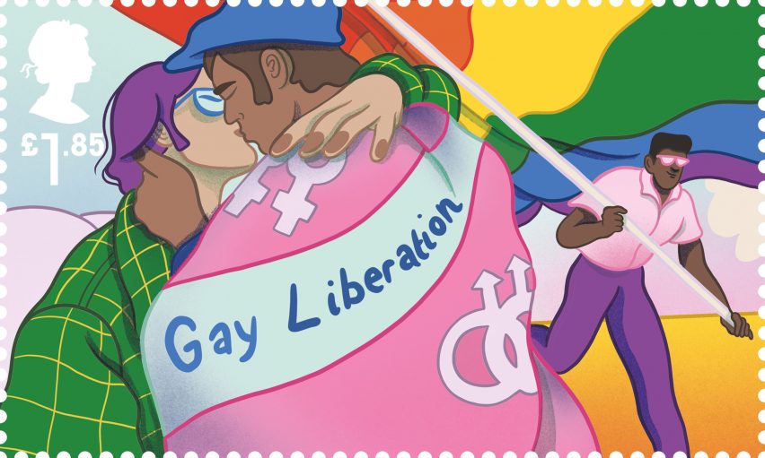 Royal Mail Pride stamps