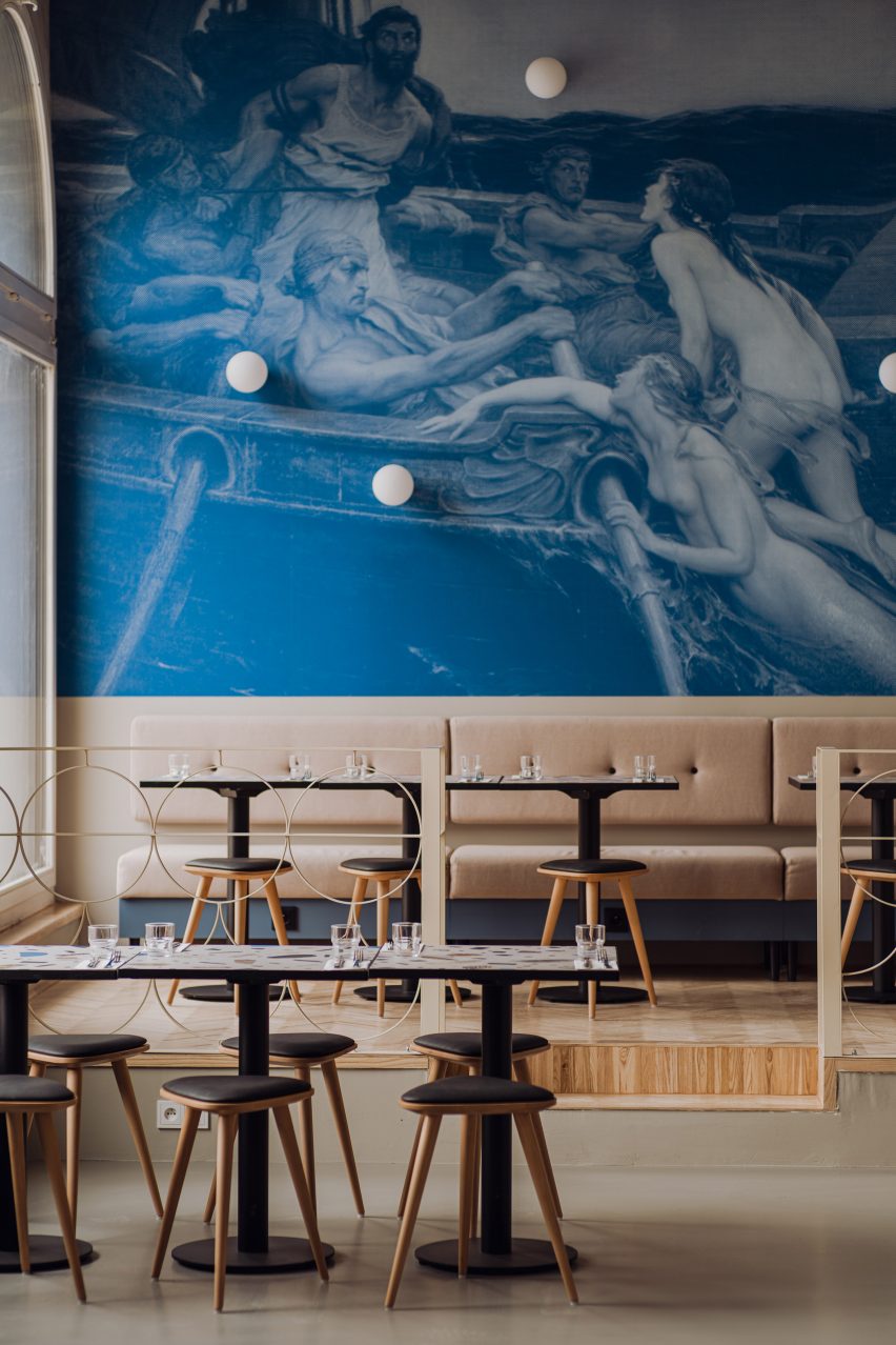 Syrena Irena pierogi restaurant in Warsaw by Projekt Praga