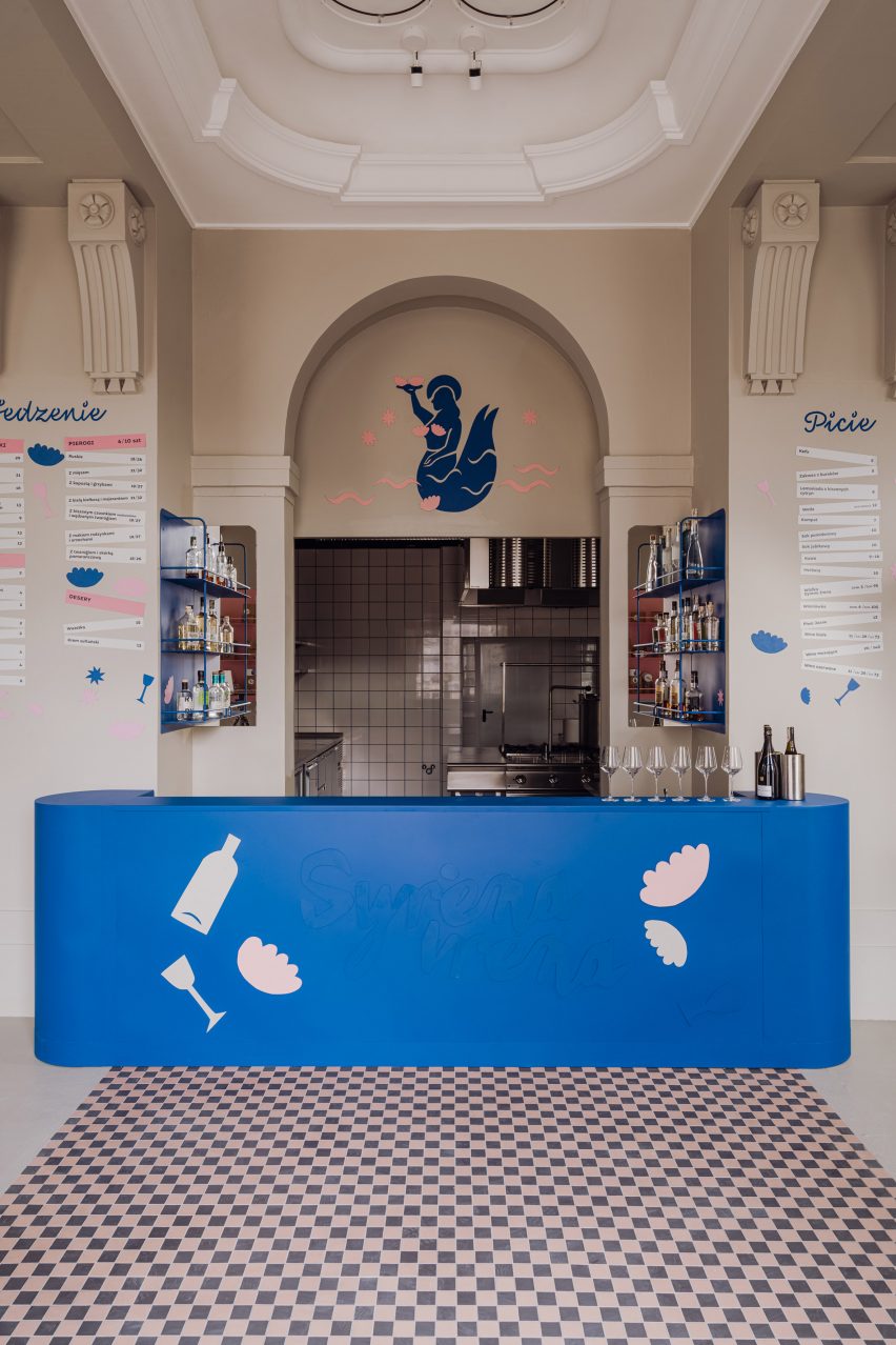 Syrena Irena pierogi restaurant in Warsaw by Projekt Praga
