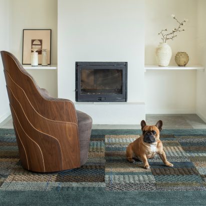 Quilt rug by Ellinor Eliasson for Kasthall