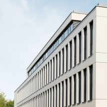 Aachen office building by NBP Architekten with facade by Rieder