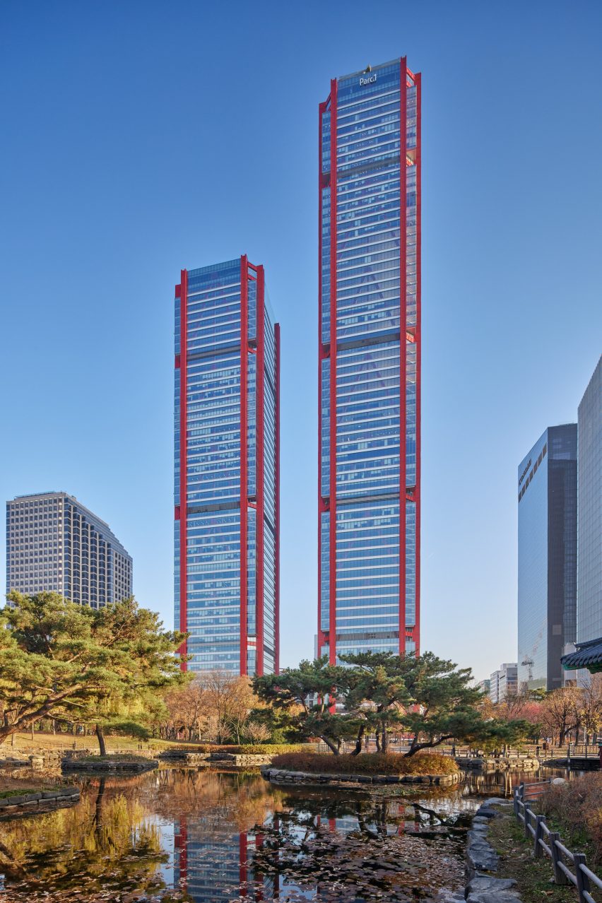 Parc. 1 is a mixed-used building that was created by Rogers Stirk Harbour + Partners