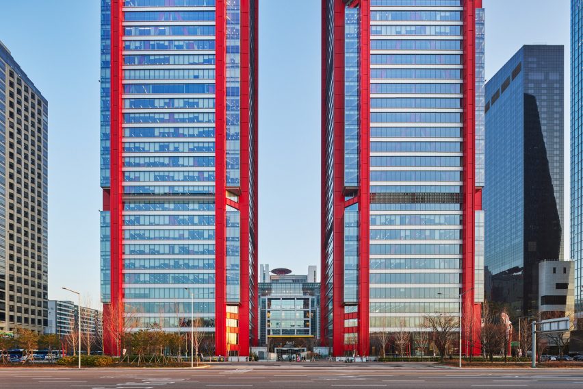 Parc. 1 is a mixed-used building that was created by Rogers Stirk Harbour + Partners