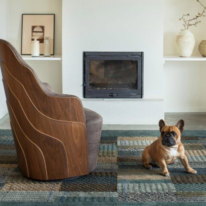 Quilt rug by Ellinor Eliasson for Kasthall