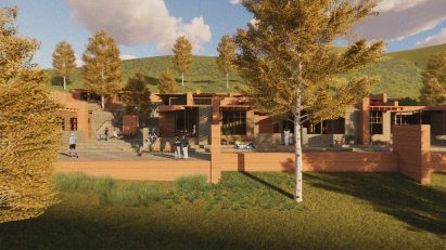 Render of a student architecture project