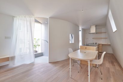 Kitchen and dining area by Not Architects Studio