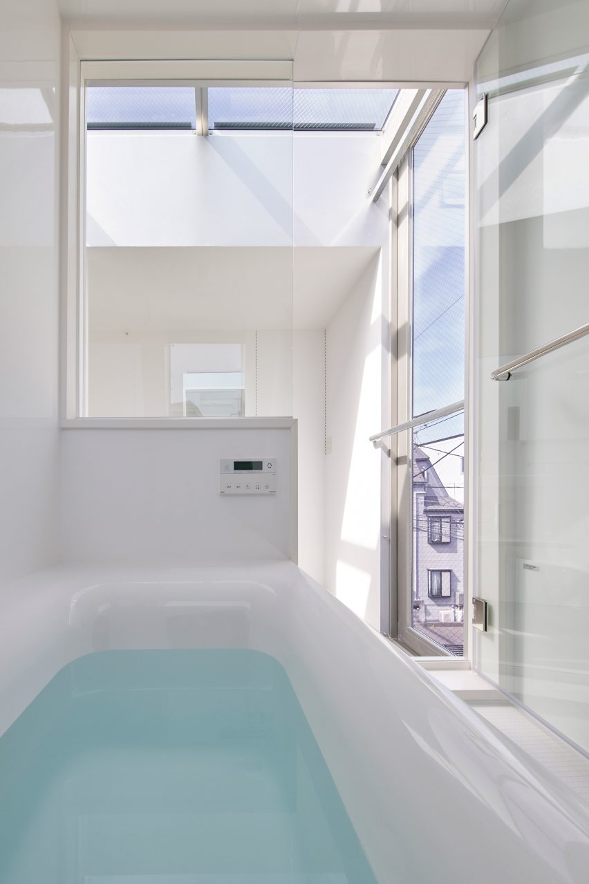 Interior of Scenery Scooping House by Not Architects Studio
