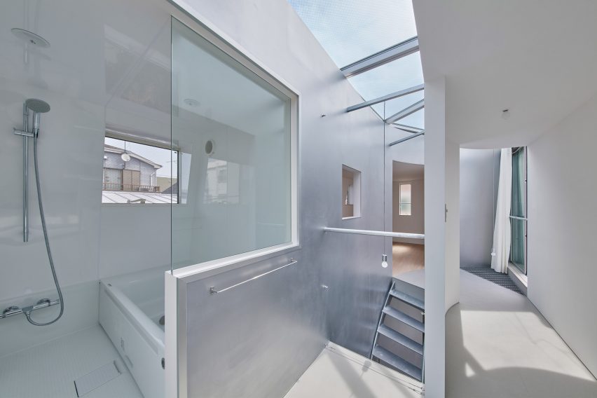 Interior of Scenery Scooping House by Not Architects Studio