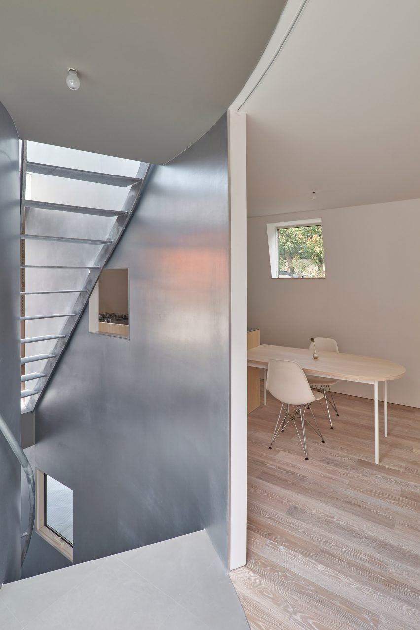 Interior of Scenery Scooping House by Not Architects Studio