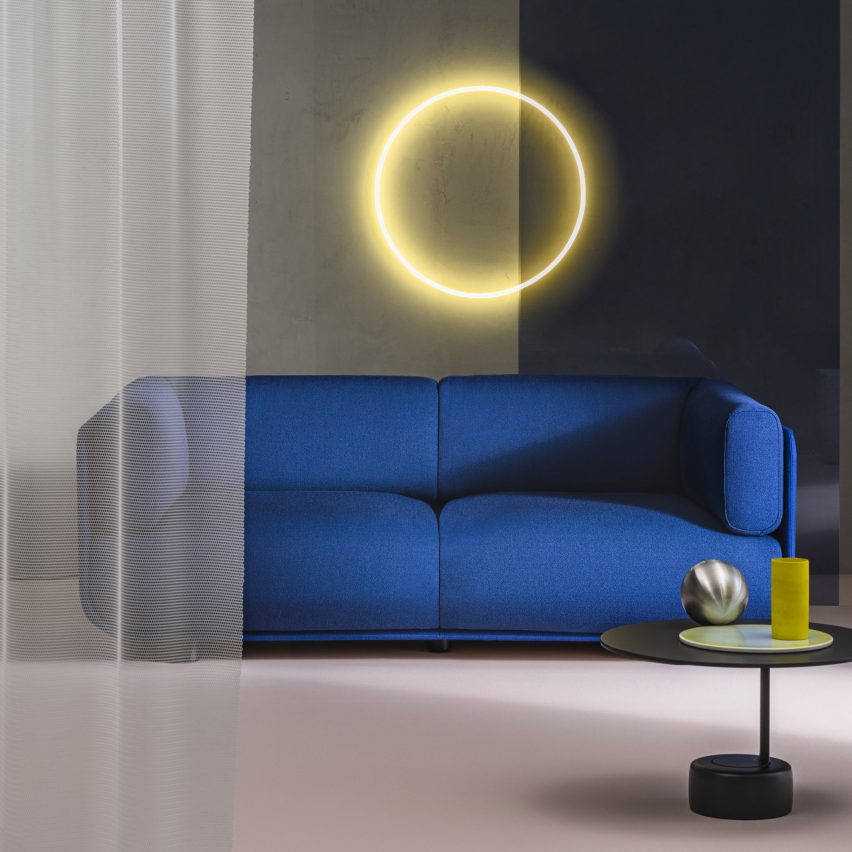Blue Shaal sofa