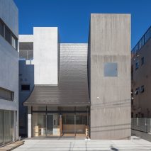 Exterior of temple in Tokyo