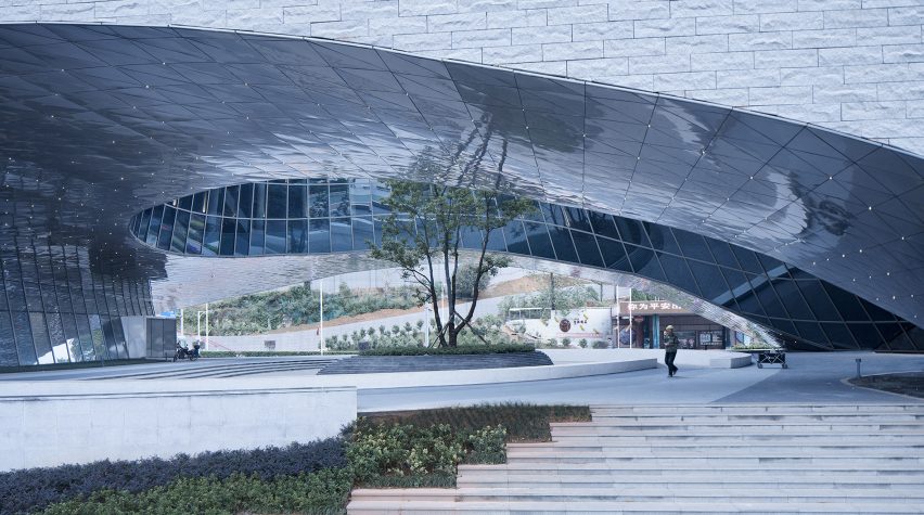 Exterior of Shunchang Museum by UAD