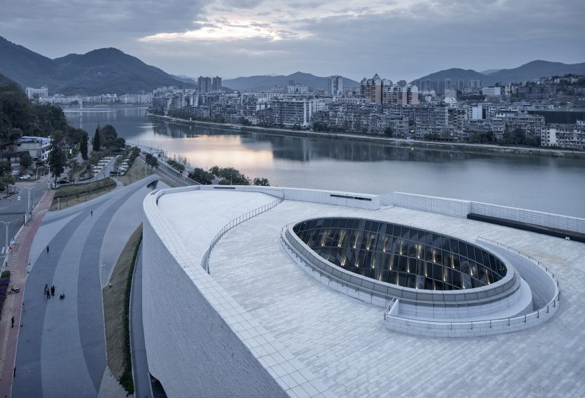 Aerial view of Shunchang Museum by UAD