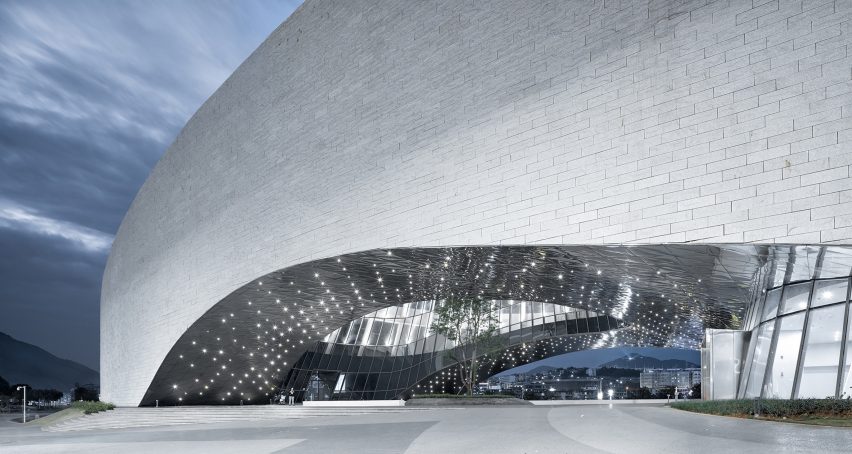 Exterior of Shunchang Museum by UAD