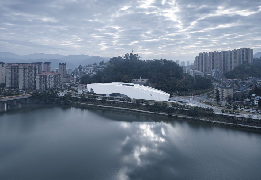 Aerial view of Shunchang Museum by UAD