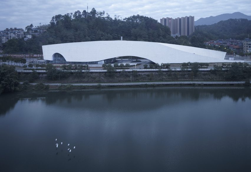 Exterior of Shunchang Museum by UAD