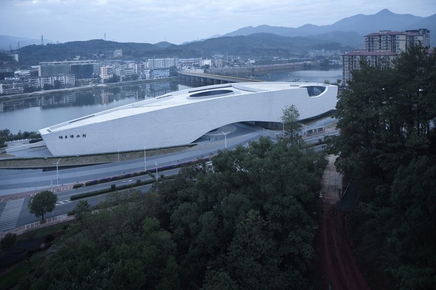Exterior of Shunchang Museum by UAD