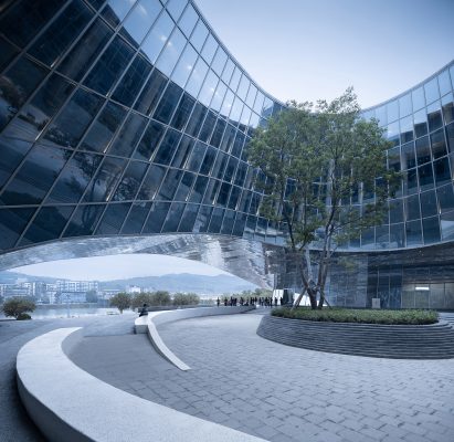 Plaza at Shunchang Museum by UAD