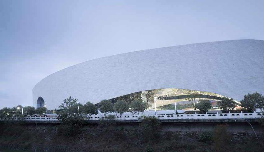 Exterior view of Shunchang Museum by UAD