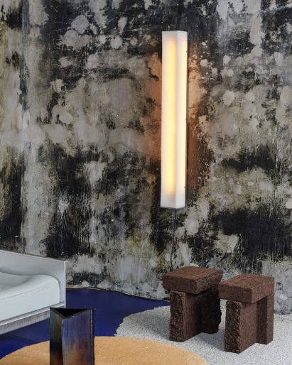 Wax Light and cork chairs
