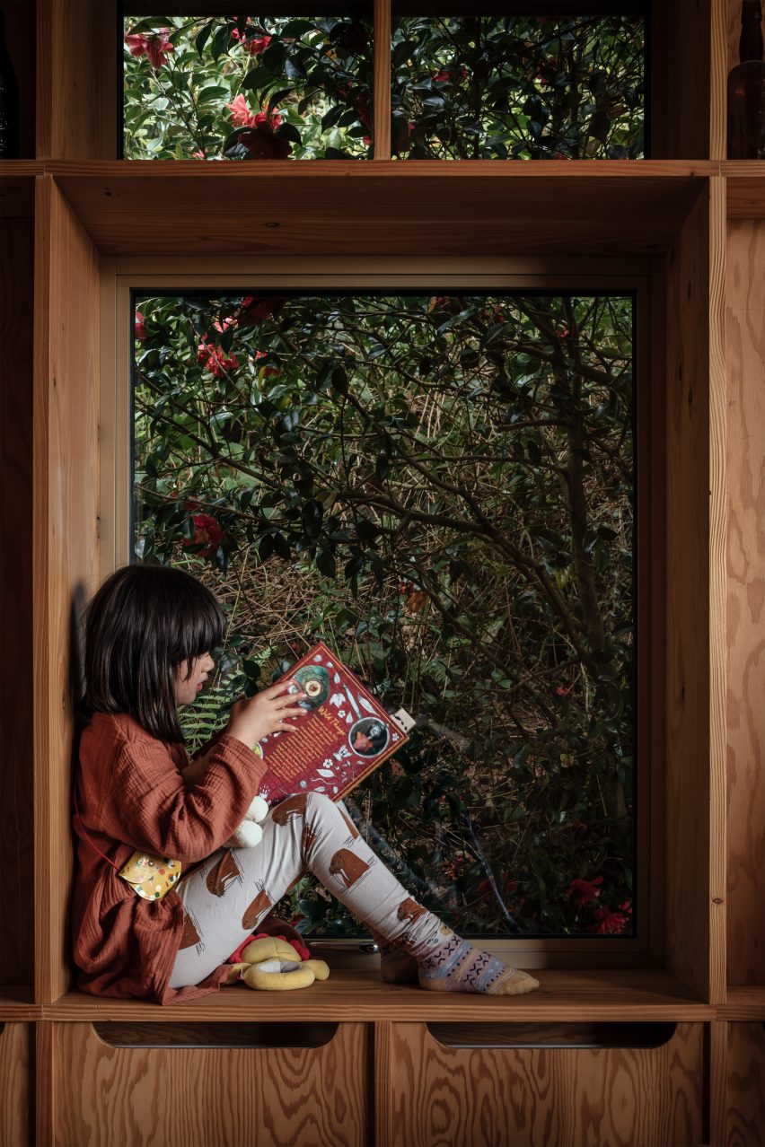 Interior of Made of Sand extension by Studio Weave