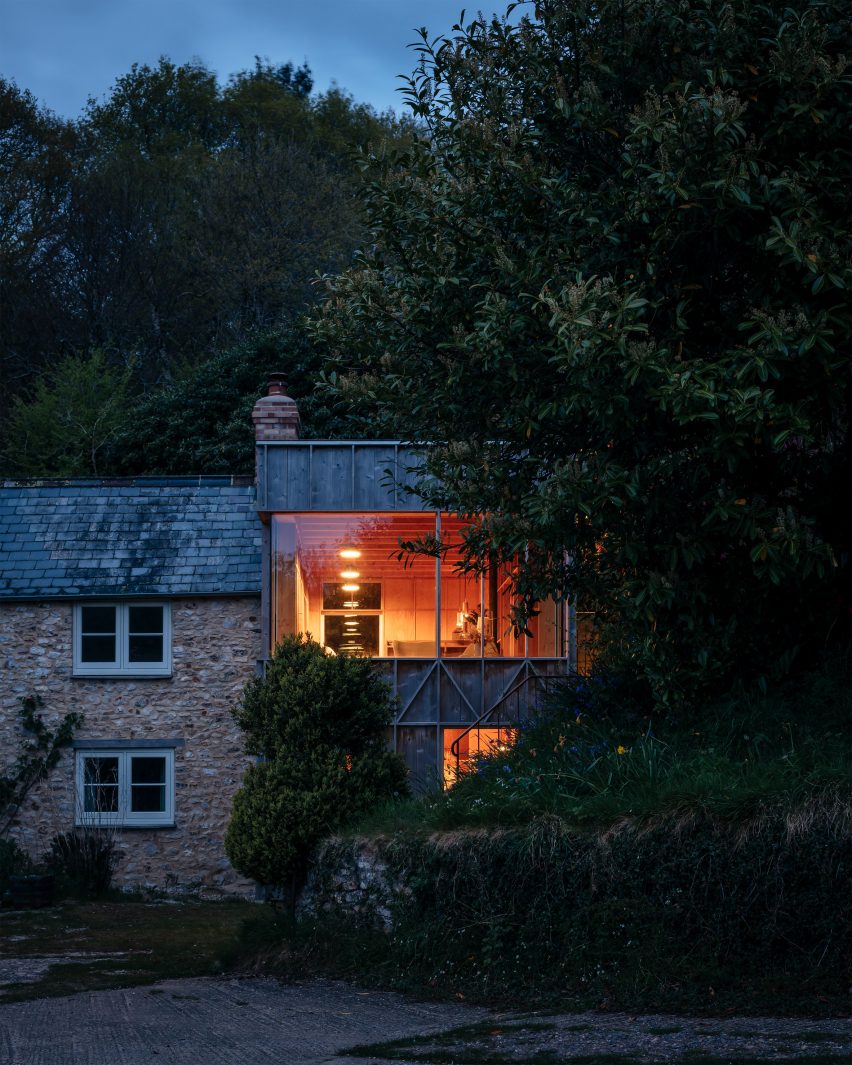 Exterior of Made of Sand extension by Studio Weave