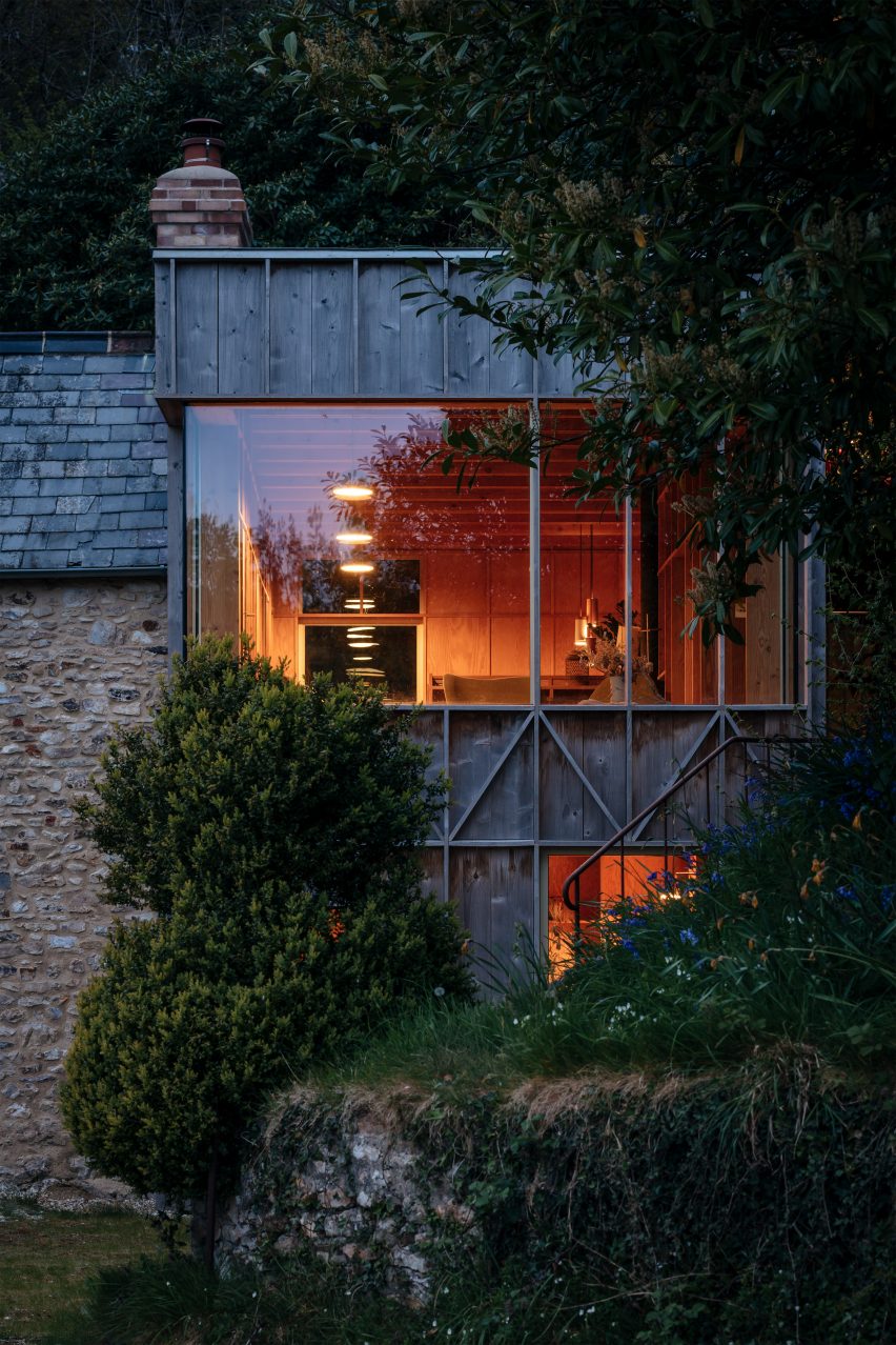 Exterior of Made of Sand extension by Studio Weave