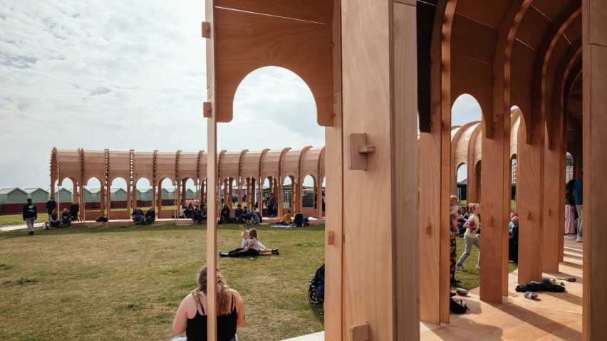 The Riwaq pavilion in Hove