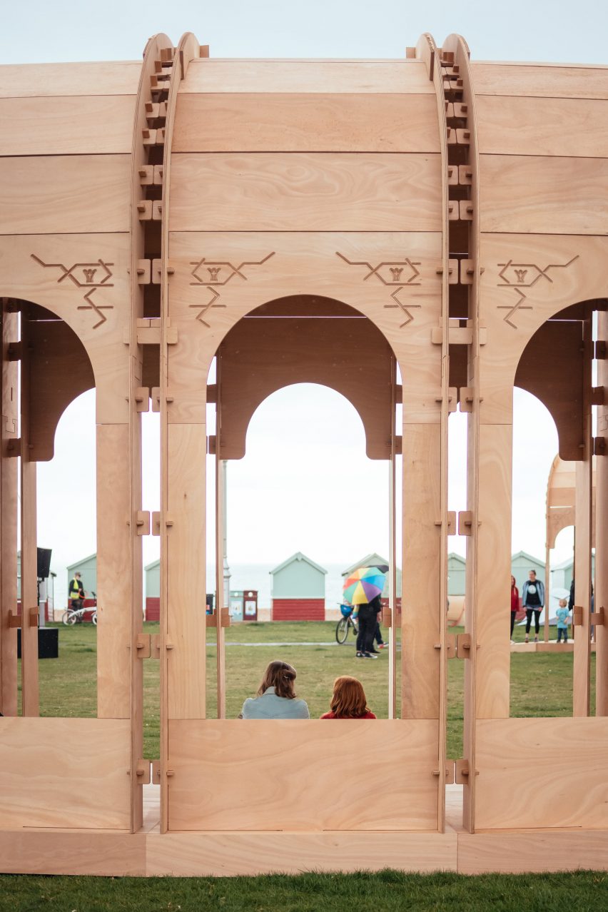 The Riwaq in Hove by Marwa Al-Sabouni and Ghassan Jansiz for Brighton Festival