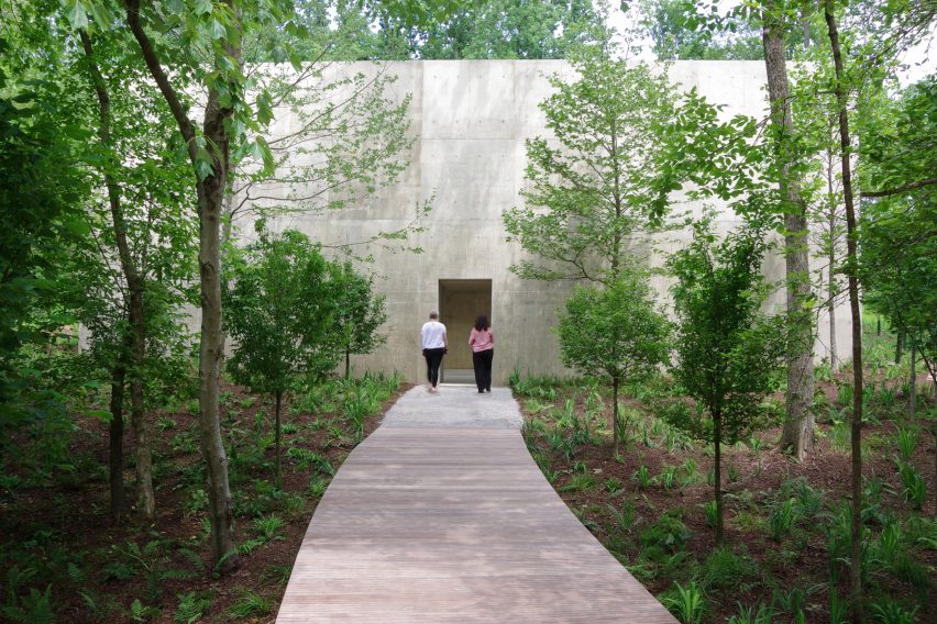 Richard Serra gallery designed by Thomas Phifer