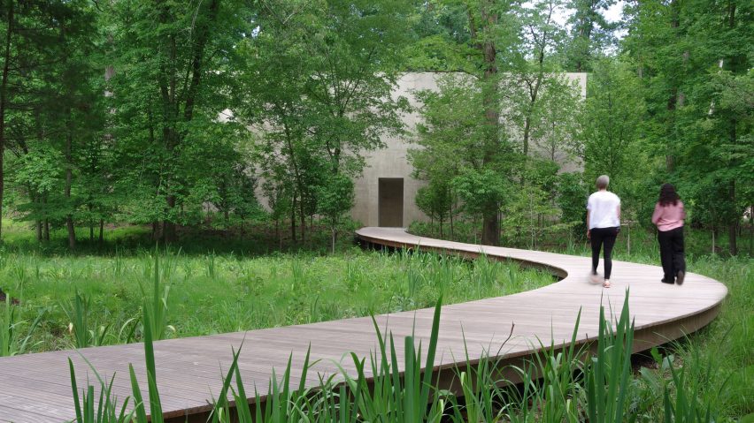 Richard Serra gallery designed by Thomas Phifer