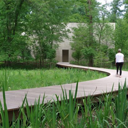Richard Serra gallery designed by Thomas Phifer