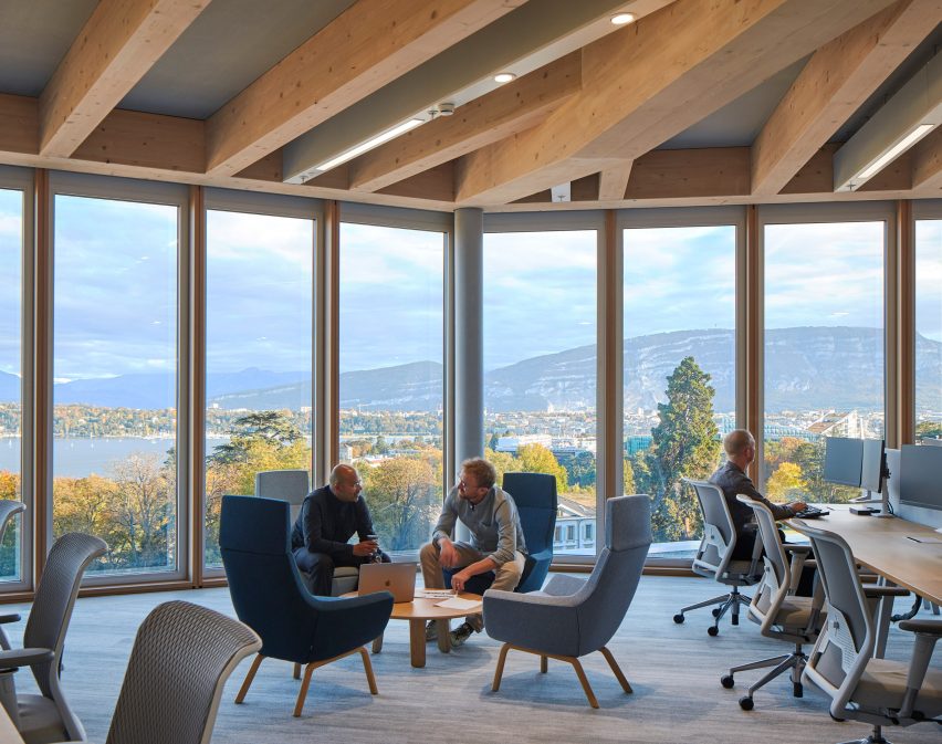Office for United Nations on Lake Geneva by SOM and Burckhardt+Partner