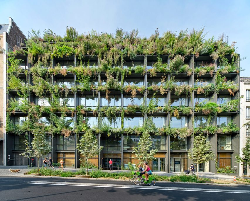 Villa M is a hotel in Paris that was designed by Triptyque and Philippe Starck
