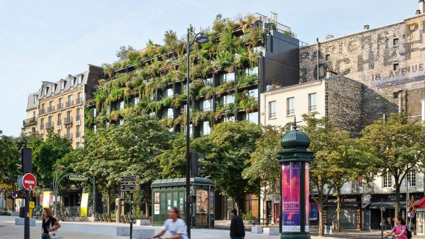 Plant-covered Villa M by Triptyque and Philippe Starck