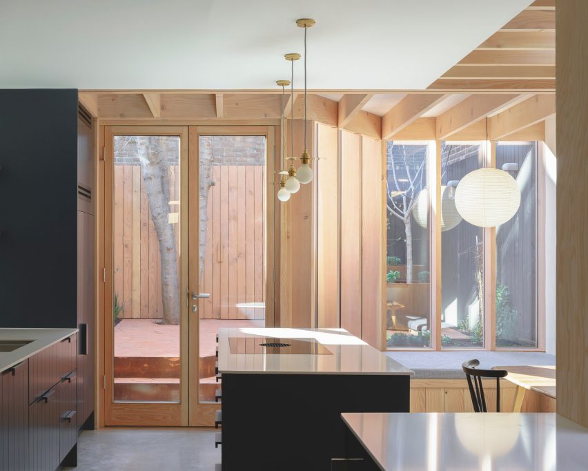 Interior of Waghorn Street renovation by Emil Eve
