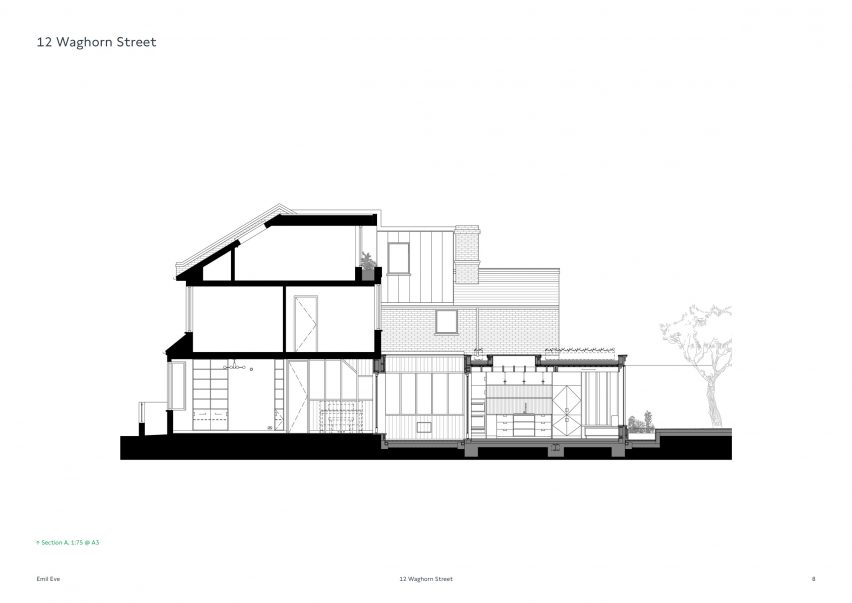 Section of Waghorn Street renovation by Emil Eve