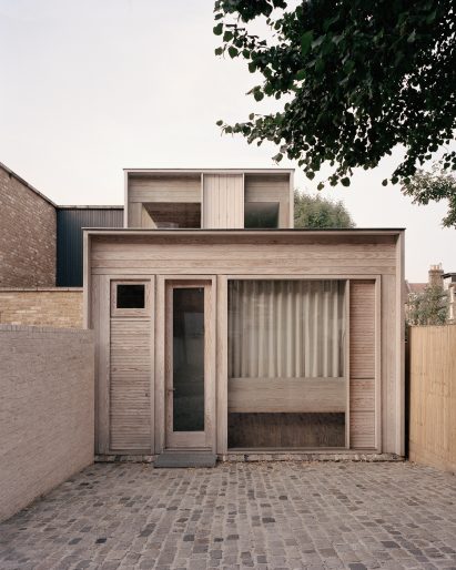 House with Siberian larch cladding