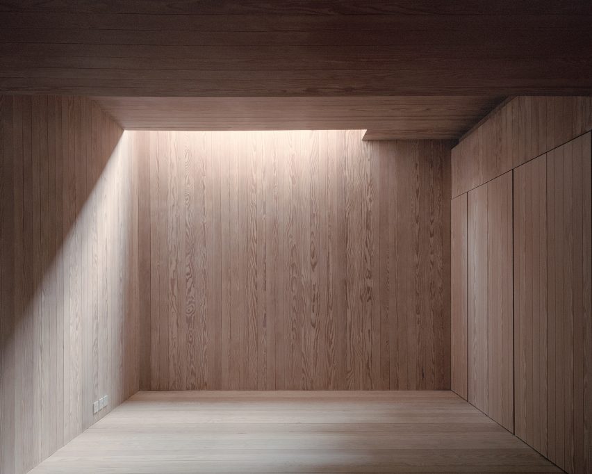 Interior of Wembury Mews house by Russell Jones