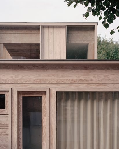 Siberian larch cladding