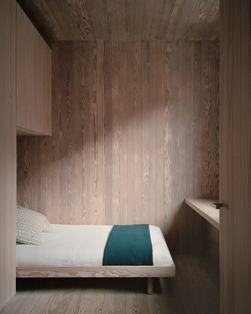Interior of Wembury Mews house by Russell Jones