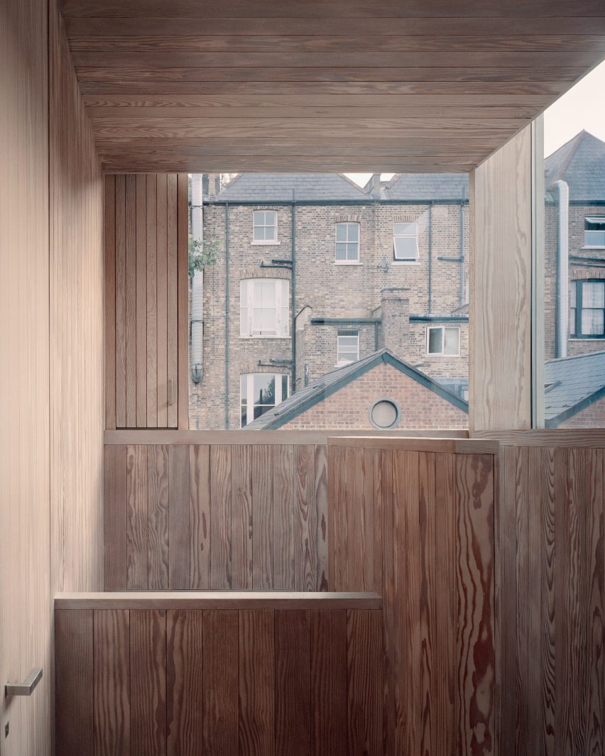 Interior of Wembury Mews house by Russell Jones