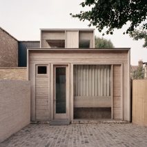 Exterior of Wembury Mews house by Russell Jones
