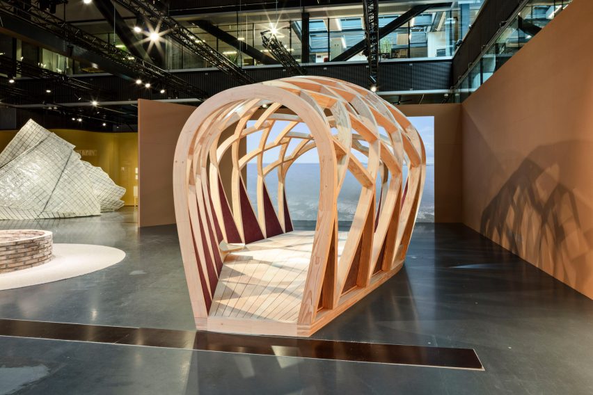 Helen & Hard pavilion at Danish Architecture Center