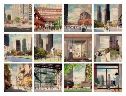2150 Lakeshore Postcards by Allies and Morrison